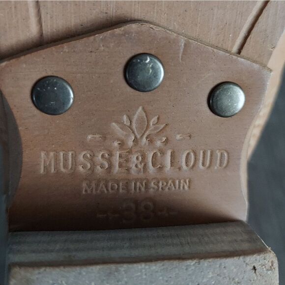 Musse & Cloud Women's Ainhoa Bootie - Tan - Size 7 - Picture 8 of 9